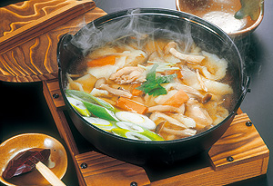 ひっつみの調理例